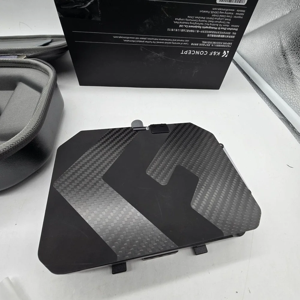 K&F Concept Matte Box Kit‎ w/ Black Mist Filter & Adapter Rings 67–95mm DSLR